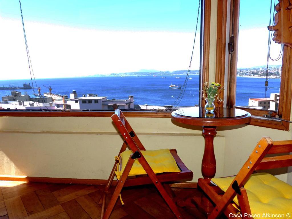 Casa Paseo Atkinson B&B Valparaíso Kamer foto